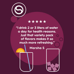 Sodastream bubly drops® Tropical Original Variety Natural Flavor Essence 6 Pack 40ml - final sale