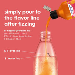 Sodastream bubly burst® Peach Mango Drink Mix 440ml