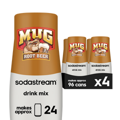 Sodastream MUG® Root Beer Drink Mix 4 Pack 440ml- final sale