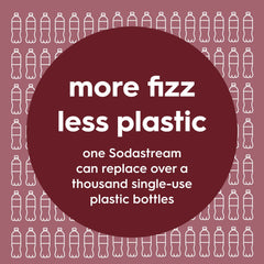Sodastream Fizz & Go™ Insulated Stainless Steel Carbonating Bottle Pomegranate 30.4 oz