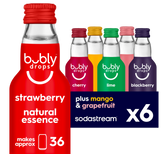 Sodastream bubly drops® Tropical Original Variety Natural Flavor Essence 6 Pack 40ml - final sale
