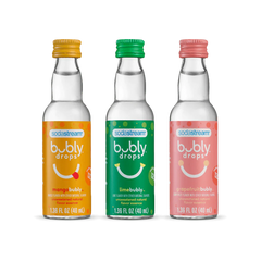 Sodastream bubly drops® Tropical Thrill Variety Natural Flavor Essence 3 Pack 40ml - final sale
