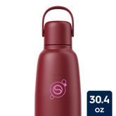 Sodastream Fizz & Go™ Insulated Stainless Steel Carbonating Bottle Pomegranate 30.4 oz