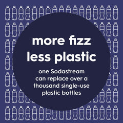 Sodastream Fizz & Go™ Insulated Stainless Steel Carbonating Bottle Black 30.4 oz