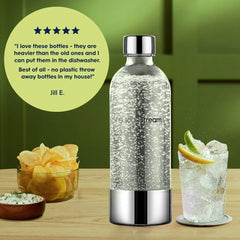Sodastream ENSO® Stainless Steel Sparkling Water Bottle 33.8 oz