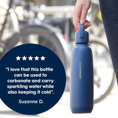 Sodastream Fizz & Go™ Insulated Stainless Steel Bottle Storm Blue 30.4 oz