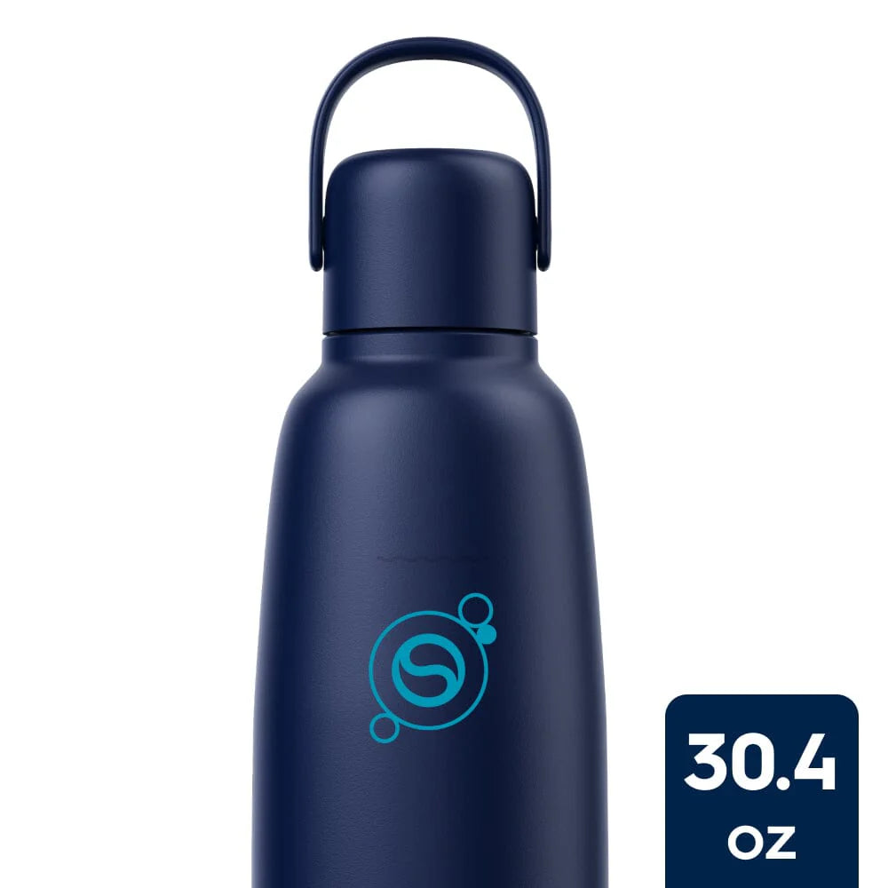 Sodastream Fizz & Go™ Insulated Stainless Steel Carbonating Bottle Blueberry 30.4 oz