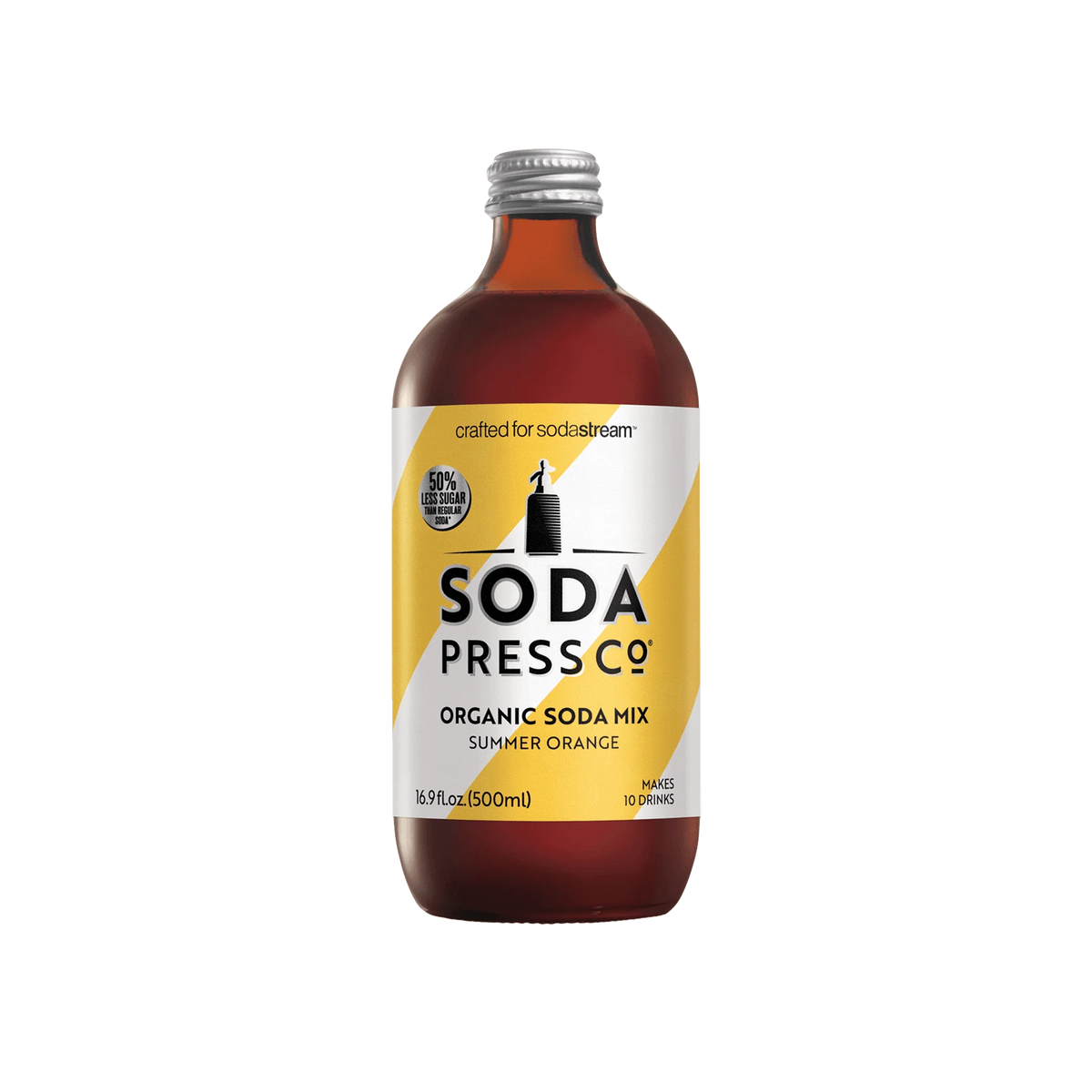 Sodastream Soda Press Co Summer Orange Organic Soda Mix 500ml- final sale