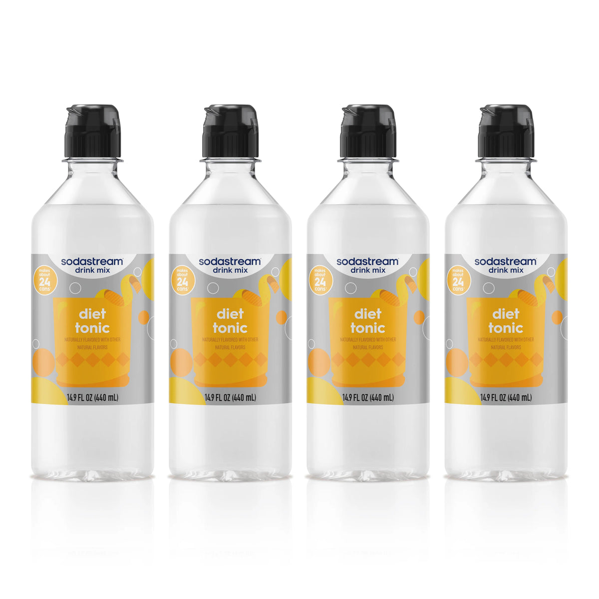Sodastream Classics® Diet Tonic Drink Mix 4 Pack 440ml
