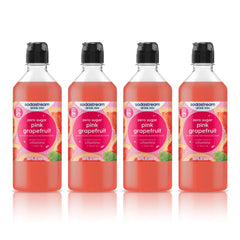 Sodastream Classics® Pink Grapefruit Zero Sugar Drink Mix 4 Pack 440ml