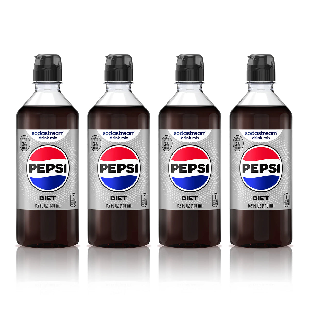 Sodastream Diet Pepsi Drink Mix 4 Pack 440ml