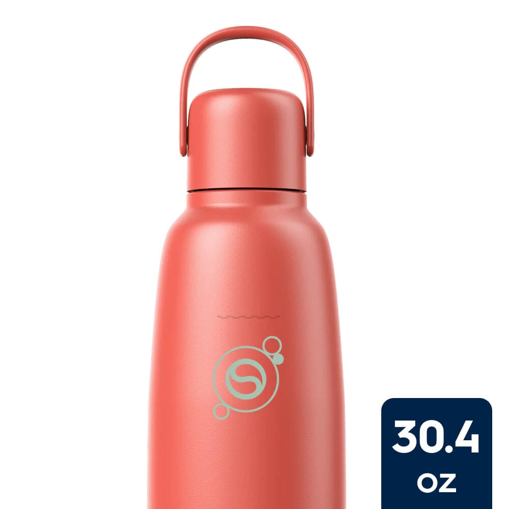 Sodastream Fizz & Go™ Insulated Stainless Steel Carbonating Bottle Papaya 30.4 oz