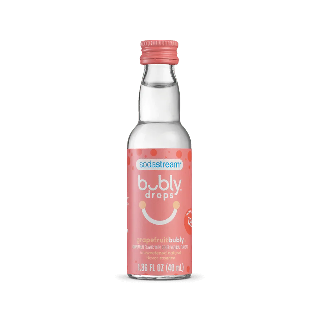 Sodastream bubly drops® Grapefruit Natural Flavor Essence 40ml - final sale