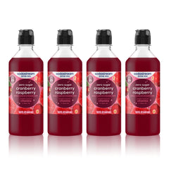 Sodastream Classics® Cranberry & Raspberry Zero Sugar Drink Mix 4 Pack 440ml