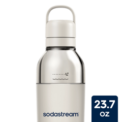 Sodastream Fizz & Go™ Easy Mix Insulated Stainless Steel Bottle Sand 23.7 oz