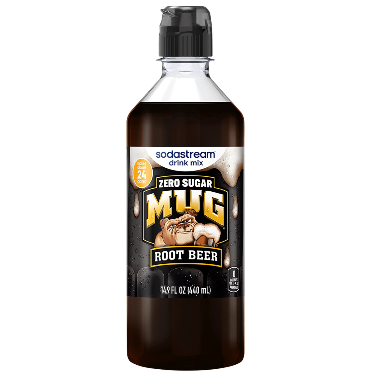 Sodastream MUG® Root Beer Zero Sugar Drink Mix 440ml