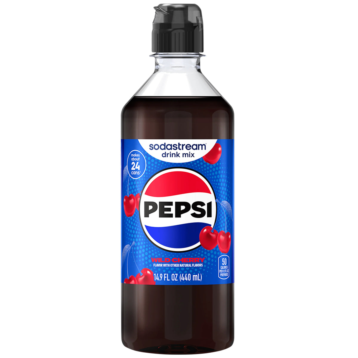 Sodastream Pepsi Wild Cherry Drink Mix 440ml
