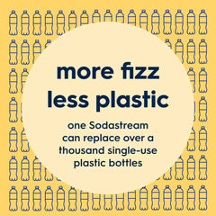Sodastream Fizz & Go™ Insulated Stainless Steel Carbonating Bottle Lemon 30.4 oz