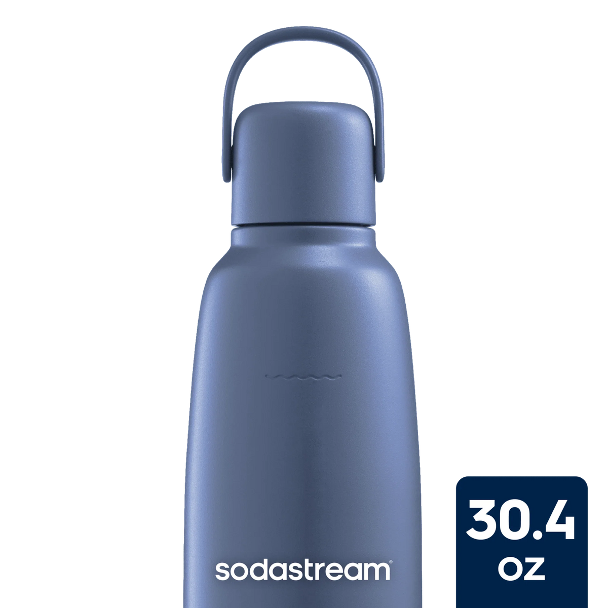 Sodastream Fizz & Go™ Insulated Stainless Steel Bottle Storm Blue 30.4 oz