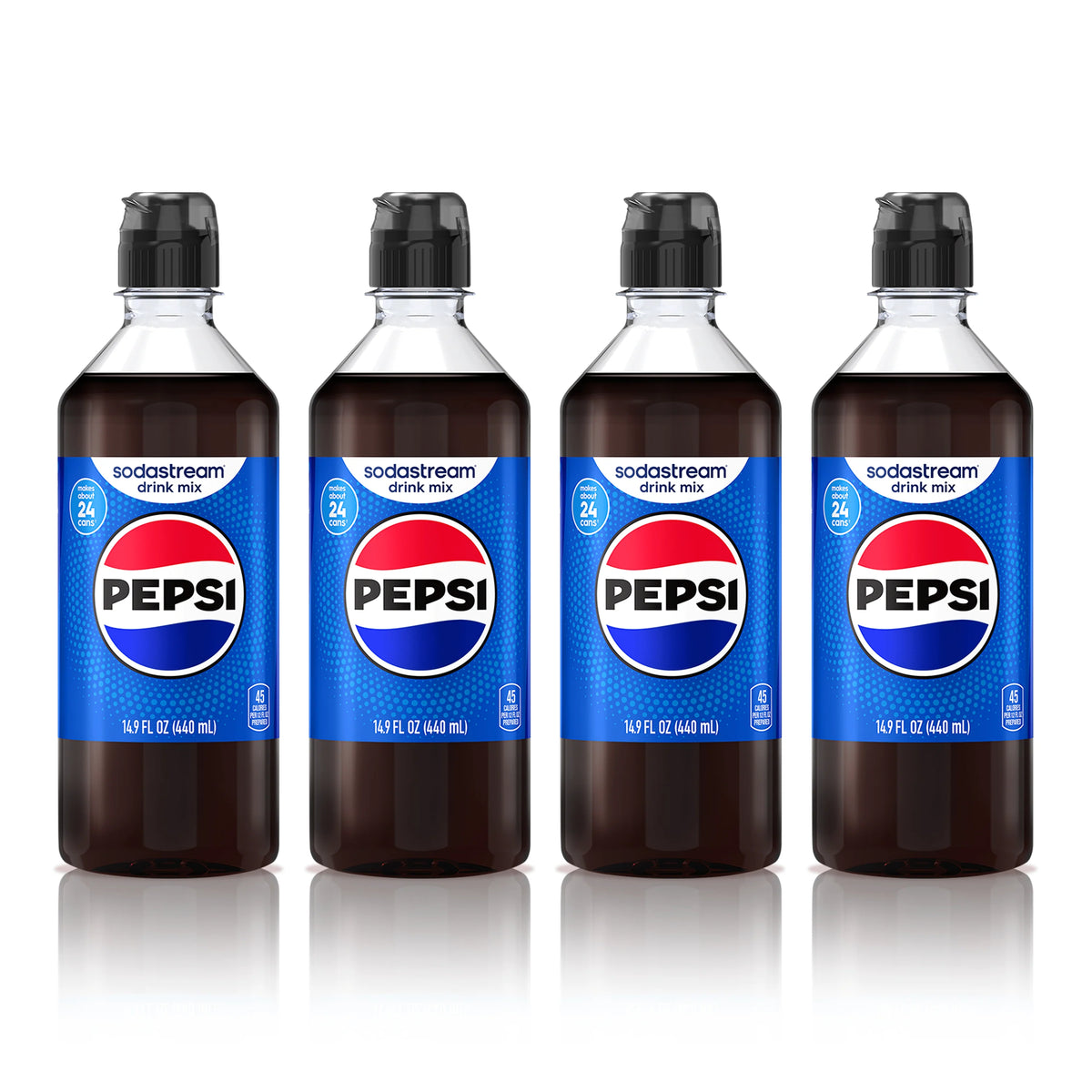 Sodastream Pepsi Drink Mix 4 Pack 440ml
