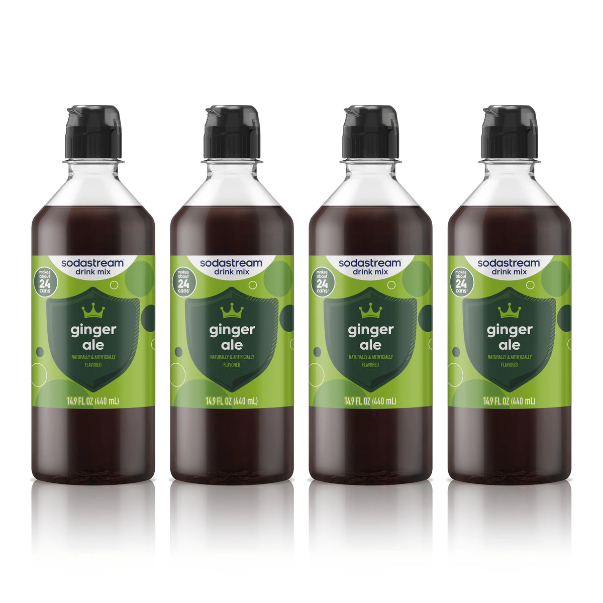 Sodastream Classics® Ginger Ale Drink Mix 4 Pack 440ml