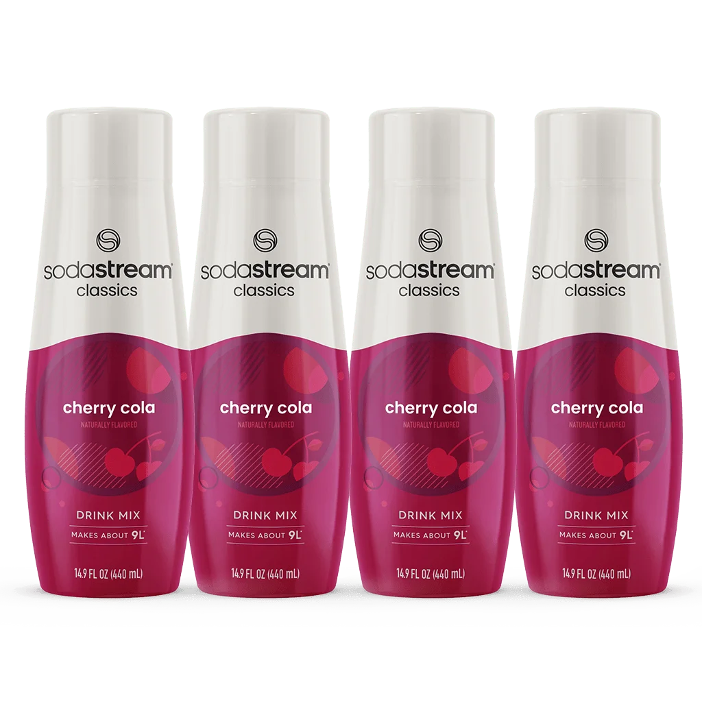 Sodastream Classics® Cherry Cola Drink Mix 4 Pack 440ml - final sale