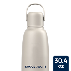 Sodastream Fizz & Go™ Insulated Stainless Steel Bottle Sand 30.4 oz