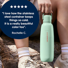 Sodastream Fizz & Go™ Insulated Stainless Steel Bottle Mint 30.4 oz