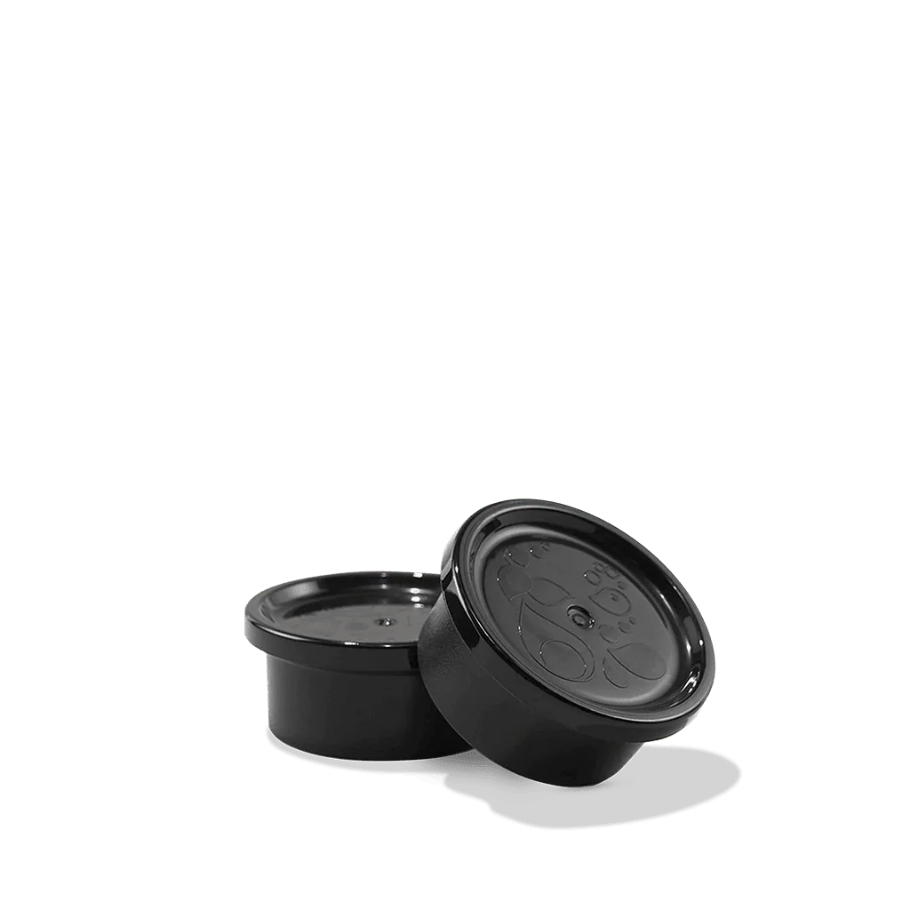 Sodastream Glass Bottle Caps Twin Pack Black
