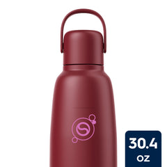 Sodastream Fizz & Go™ Insulated Stainless Steel Carbonating Bottle Pomegranate 30.4 oz