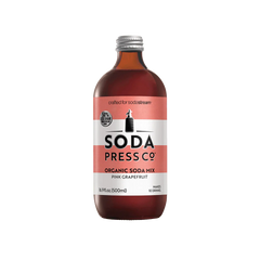 Sodastream Soda Press Co Pink Grapefruit Organic Soda Mix 500ml- final sale