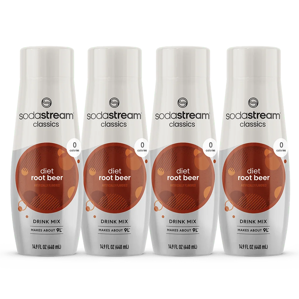 Sodastream Classics® Diet Root Beer Drink Mix 4 Pack 440ml - final sale