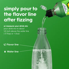 Sodastream STARRY® Lemon Lime Zero Sugar Drink Mix 440ml