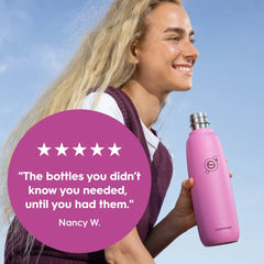 Sodastream Fizz & Go™ Insulated Stainless Steel Carbonating Bottle Guava 30.4 oz