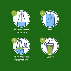 Sodastream MTN DEW Diet Drink Mix 440ml