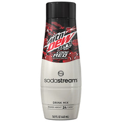 Sodastream MTN DEW Code Red Cherry Zero Sugar Drink Mix 440ml - final sale